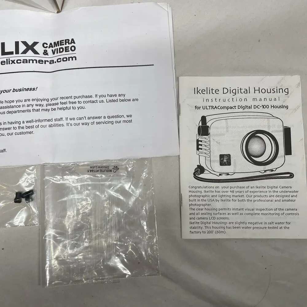 Ikelite Underwater Housing for Canon PowerShot SD4000 IS Camera Waterproof Case